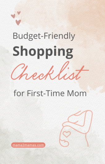 Mama2mamas - Shopping List for First Time Mom