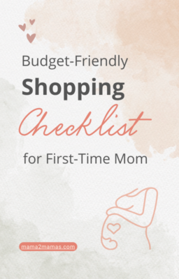 Mama2mamas - Shopping List for First Time Mom